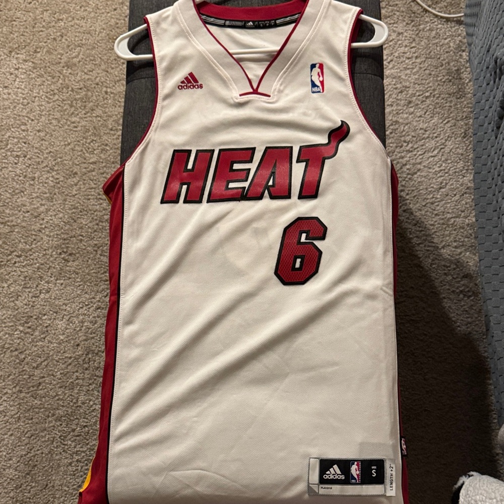 Adidas Miama Heat LeBron James Home Jersey
